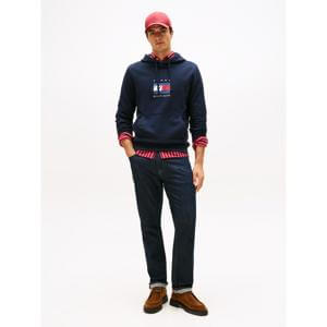 Tommy Hilfiger Flag Graphic Drawstring Hoody